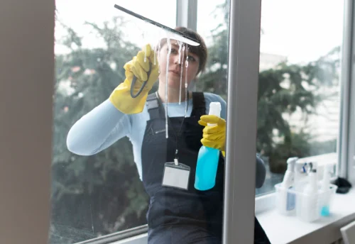 Nettoyage de vitres intérieures et extérieures à Marly